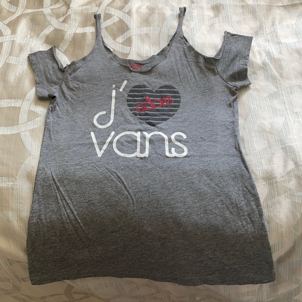 Vans cut out t-shirt